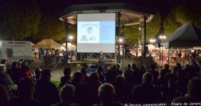 La dernière séance au marché de nuit à Jurançon 