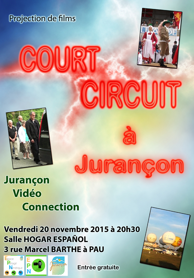 Le 04 novembre 2016 – Court-circuit à l’Atelier du Neez  à Jurançon